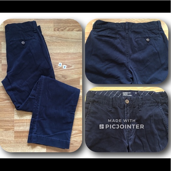 american eagle navy pants